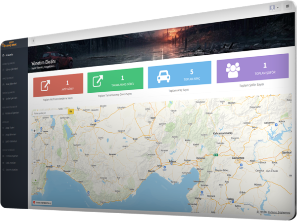 Afet Araç Sevk Yönetim Yazılımı